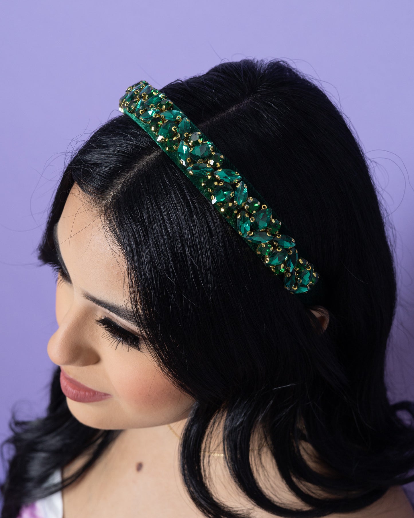 Ailani Headband (Emerald Green)