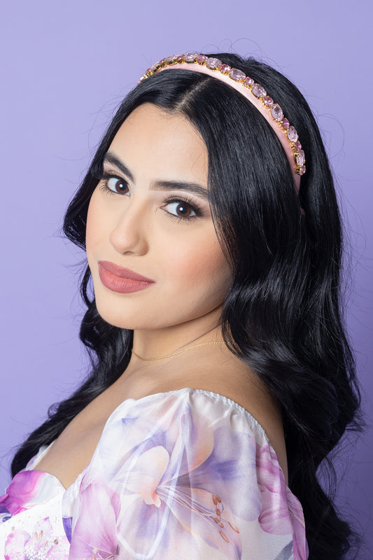 Dalia Headband (light pink)